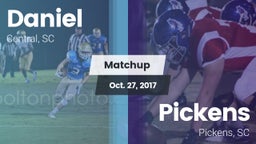 Matchup: Daniel vs. Pickens  2017