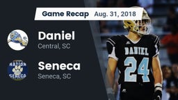 Recap: Daniel  vs. Seneca  2018