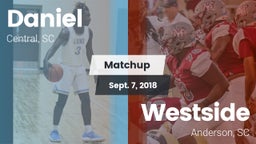 Matchup: Daniel vs. Westside  2018