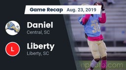 Recap: Daniel  vs. Liberty  2019