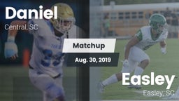 Matchup: Daniel vs. Easley  2019