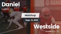 Matchup: Daniel vs. Westside  2019