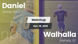 Matchup: Daniel vs. Walhalla  2019
