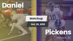 Matchup: Daniel vs. Pickens  2019