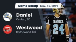 Recap: Daniel  vs. Westwood  2019