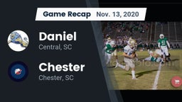 Recap: Daniel  vs. Chester  2020