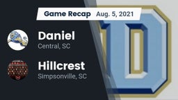 Recap: Daniel  vs. Hillcrest  2021