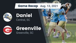 Recap: Daniel  vs. Greenville  2021