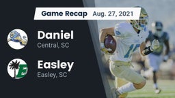 Recap: Daniel  vs. Easley  2021