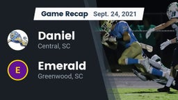 Recap: Daniel  vs. Emerald  2021