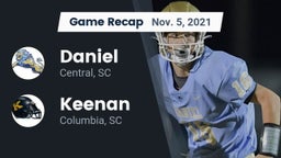 Recap: Daniel  vs. Keenan  2021