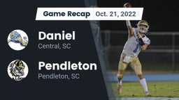 Recap: Daniel  vs. Pendleton  2022