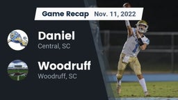 Recap: Daniel  vs. Woodruff  2022