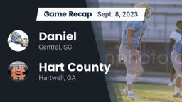 Recap: Daniel  vs. Hart County  2023