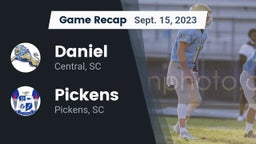 Recap: Daniel  vs. Pickens  2023