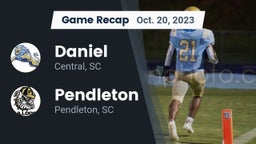 Recap: Daniel  vs. Pendleton  2023