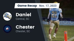 Recap: Daniel  vs. Chester  2023