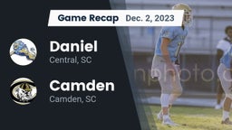 Recap: Daniel  vs. Camden  2023