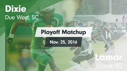 Matchup: Dixie vs. Lamar  2016