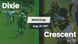 Matchup: Dixie vs. Crescent  2017