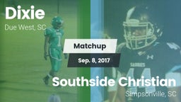 Matchup: Dixie vs. Southside Christian  2017