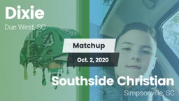 Matchup: Dixie vs. Southside Christian  2020