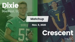 Matchup: Dixie vs. Crescent  2020