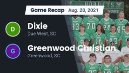 Recap: Dixie  vs. Greenwood Christian  2021