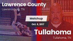 Matchup: Lawrence County vs. Tullahoma  2017