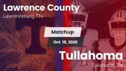 Matchup: Lawrence County vs. Tullahoma  2020