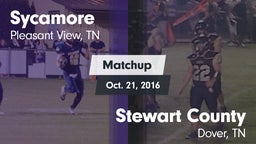Matchup: Sycamore vs. Stewart County  2016