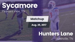Matchup: Sycamore vs. Hunters Lane  2017