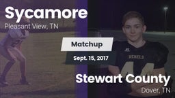 Matchup: Sycamore vs. Stewart County  2016