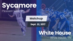 Matchup: Sycamore vs. White House  2016