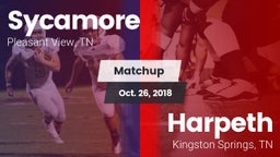 Matchup: Sycamore vs. Harpeth  2018