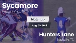 Matchup: Sycamore vs. Hunters Lane  2019