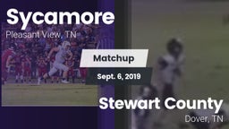 Matchup: Sycamore vs. Stewart County  2019
