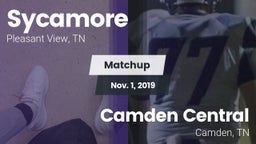 Matchup: Sycamore vs. Camden Central  2019