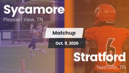 Matchup: Sycamore vs. Stratford  2020