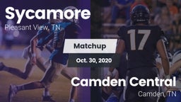 Matchup: Sycamore vs. Camden Central  2020