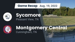 Recap: Sycamore  vs. Montgomery Central  2022