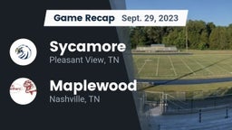 Recap: Sycamore  vs. Maplewood  2023