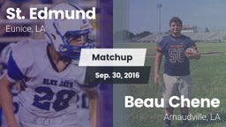 Matchup: St. Edmund vs. Beau Chene  2016