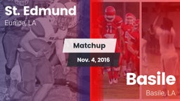 Matchup: St. Edmund vs. Basile  2016