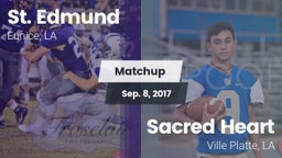 Matchup: St. Edmund vs. Sacred Heart  2017