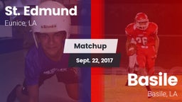 Matchup: St. Edmund vs. Basile  2016