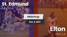 Matchup: St. Edmund vs. Elton  2016