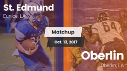 Matchup: St. Edmund vs. Oberlin  2017