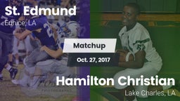 Matchup: St. Edmund vs. Hamilton Christian  2016