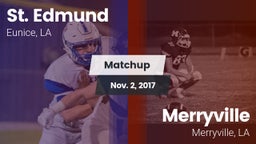 Matchup: St. Edmund vs. Merryville  2017